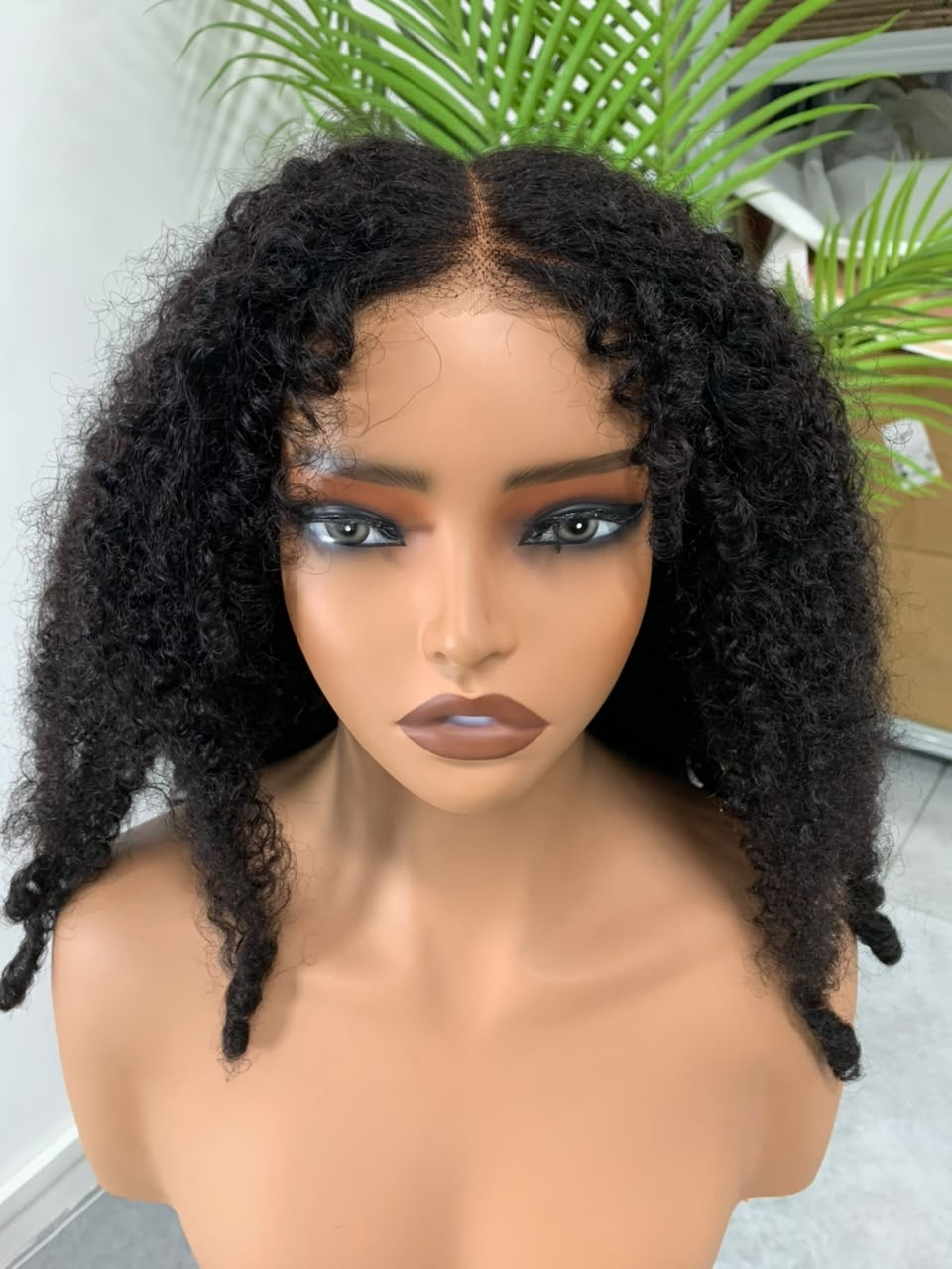 Curly Glueless Drawstring Wig – 6x5 Lace | 350% Density