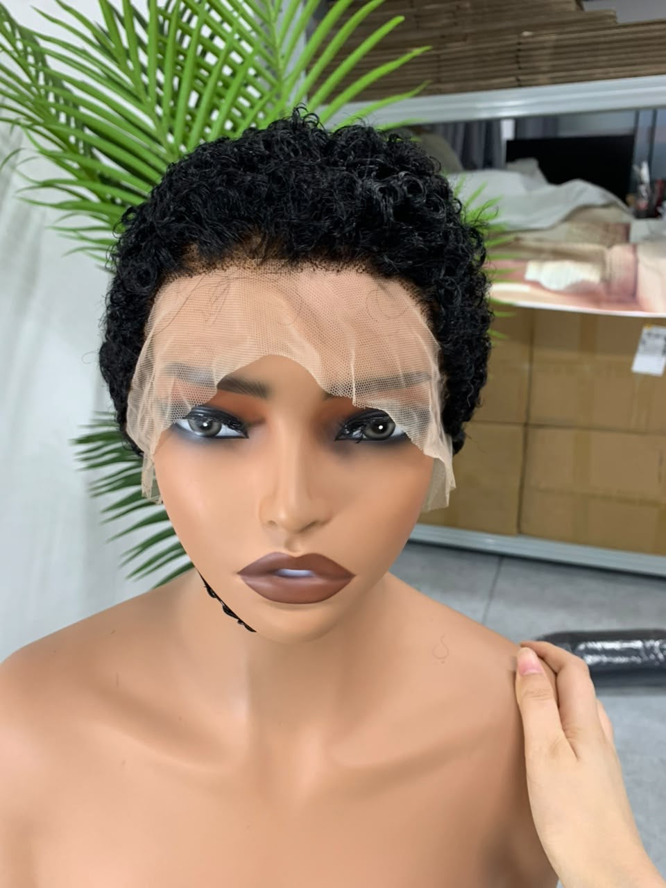 Short Curly Wig – 13x4 Lace | Defined Curls